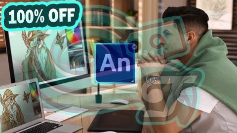 100% Free Coupon Adobe Animate: A Comprehensive Guide for Beginners to Pro