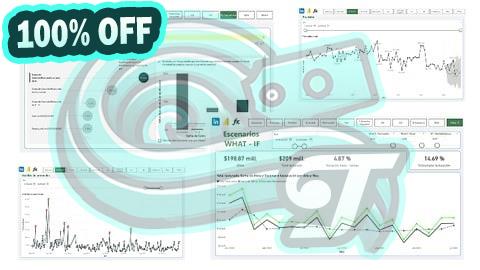 100% Free Coupon Analítica avanzada con Power BI
