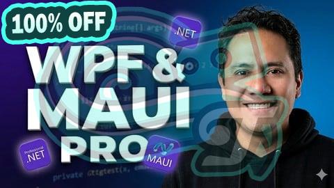 100% Free Coupon Aprende WPF y MAUI desde CERO usando C#