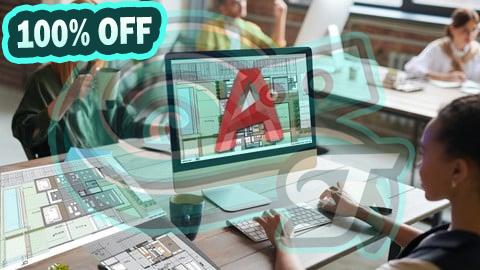 100% Free Coupon AutoCAD 2023 MasterClass: Produce Amazing Site Plans Quickly