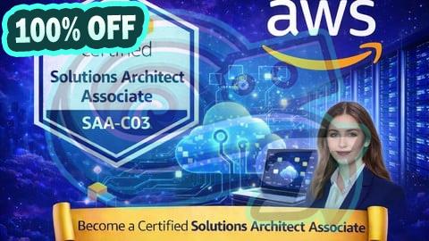 100% Free Coupon AWS Solutions Architect Associate SAA-C03 Practice Exam 2026