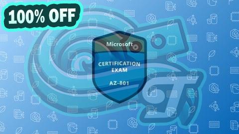 100% Free Coupon AZ-801 Windows Server Hybrid Advanced Services Prep Tests