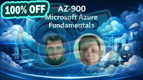 100% Free Coupon AZ-900 Microsoft Azure Fundamentals: From Zero to Exam Ready