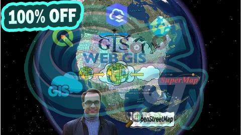 100% Free Coupon Basic of Desktop GIS & Web GIS: All Types of GIS Software