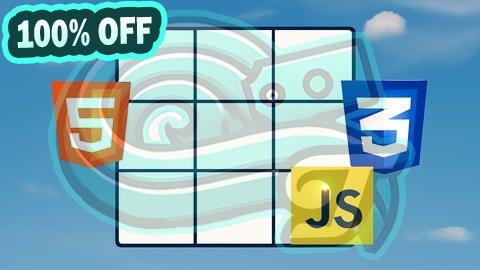 100% Free Coupon Build a Tic Tac Toe Game Using JavaScript, HTML & CSS