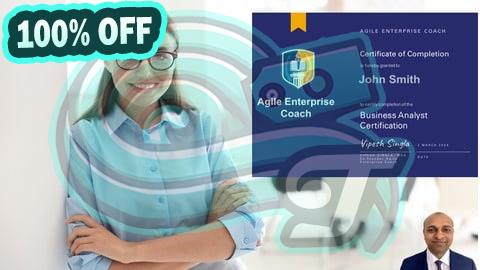 100% Free Coupon Business Analyst Certificate
