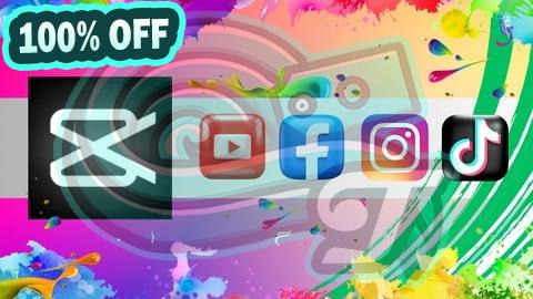 100% Free Coupon Capcut for Social Media Video Editing | Beginner to Pro