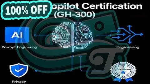100% Free Coupon Certification GitHub Copilot (GH-300)-October 2025