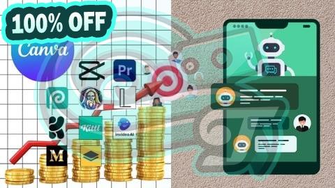 100% Free Coupon ChatGPT Complete Course: Make Money with AI & Canva