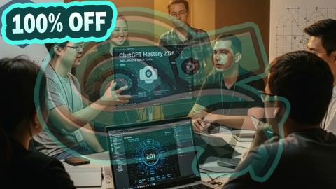 100% Free Coupon ChatGPT Mastery 2025: Build, Automate & Earn with AI Tools