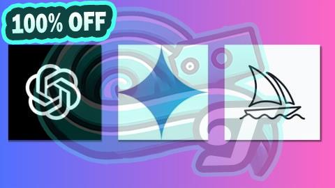 100% Free Coupon ChatGPT, Midjourney & Gemini - GenAI Masterclass 2025