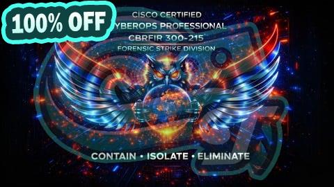 100% Free Coupon CISCO CyberOps Pro CBRFIR 300-215 ─ Exam Test 1500 Questions