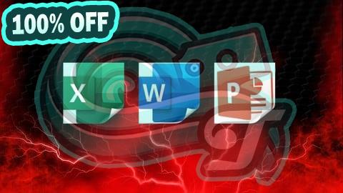 100% Free Coupon Complete Microsoft Office Masterclass Word Excel PowerPoint