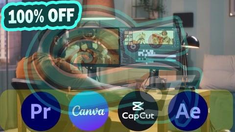 100% Free Coupon Complete Social Media Video Editing MasterClass Zero to Hero