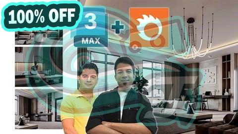 100% Free Coupon Corona Workshop: 3D Rendering Course for Interior Designers