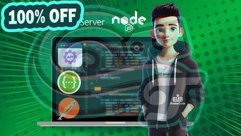 100% Free Coupon Creación de API REST con Node Js, SQL Server y Swagger