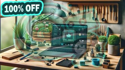 100% Free Coupon Create IoT Smart Garden with ESP32 and Blynk
