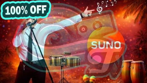 100% Free Coupon Create Viral Latin & Spanish Music: Suno AI Music Generator