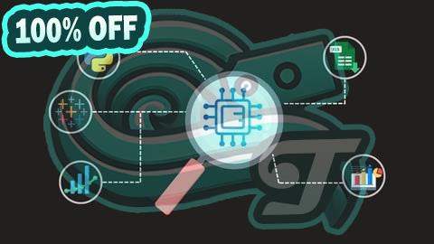 100% Free Coupon Data Science Mastery 2025: Excel, Python & Tableau