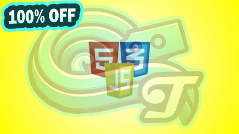 100% Free Coupon Desarrollo Web con HTML, CSS y JavaScript desde Cero