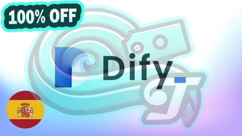 100% Free Coupon Dify: Desarrolla chatbots y flujos de IA sin código
