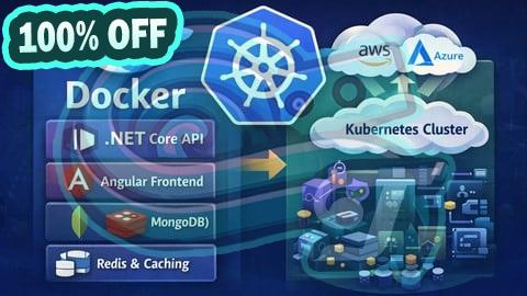 100% Free Coupon Docker & Kubernetes for .Net and Angular Developers