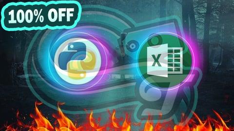 100% Free Coupon Excel Automation with Python From Basics to Advanced Tasks