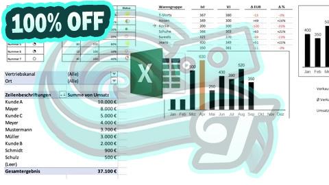 100% Free Coupon Excel Coaching Kurs