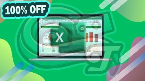 100% Free Coupon Excel - Microsoft Excel Course Beginner to Expert 2024