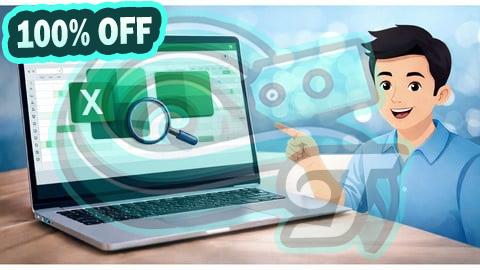 100% Free Coupon Excel XLOOKUP Mastery: Learn XLOOKUP, DGET & HLOOKUP Fast