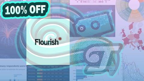 100% Free Coupon Flourish Studio Masterclass : Create Animated Visualizations