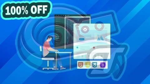 100% Free Coupon Frontend Web Development HTML5 CSS3 JavaScript and Bootstrap