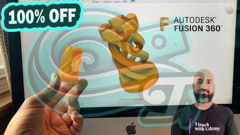 100% Free Coupon Fusion 360 For Beginners