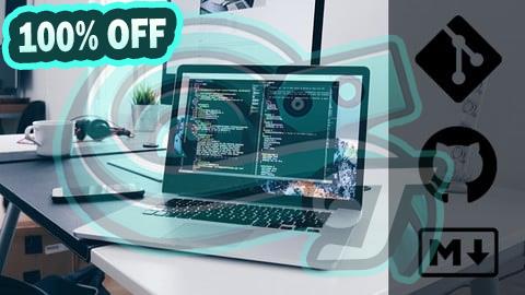 100% Free Coupon Git, GitHub & Markdown Crash Course: Learn Git, GitHub & MD