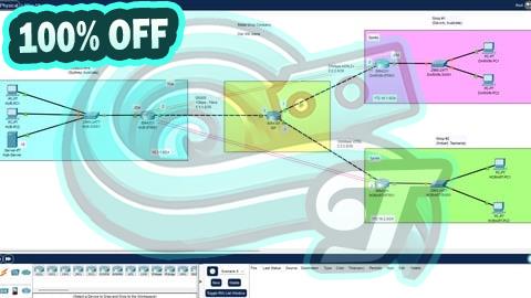 100% Free Coupon Cisco Packet Tracer: Setup a Hub and Spoke Network