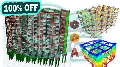100% Free Coupon High Rise Building + Rooftop Pool Design in ProtaStructure