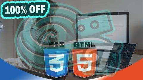 100% Free Coupon HTML5 & CSS3 Complete Course: Build Websites like a Pro