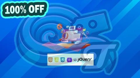 100% Free Coupon HTML5 CSS3 JavaScript Bootstrap & jQuery Masterclass 5 in 1