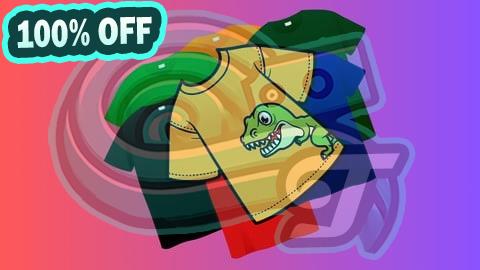 100% Free Coupon Illustrator T-Shirt Design Mastery: From Concept to Print