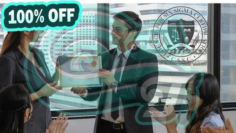 100% Free Coupon Lean Six Sigma: White & Yellow Belt (Accredited by CSSC)