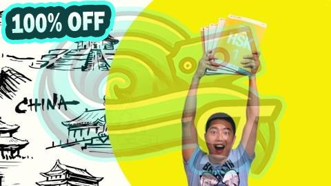 100% Free Coupon Learn Chinese, Basic Mandarin Chinese, HSK 1 Preparation