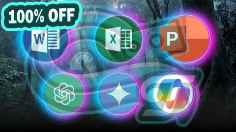 100% Free Coupon Learn Microsoft Office with ChatGPT Gemini and Copilot