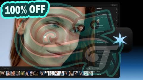 100% Free Coupon Learn Portrait, Beauty, and Outdoor Retouching Techniques
