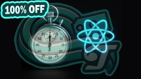 100% Free Coupon Learn React: Build Stopwatch Project