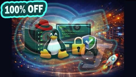 100% Free Coupon Linux System Administration with Red Hat & Fedora