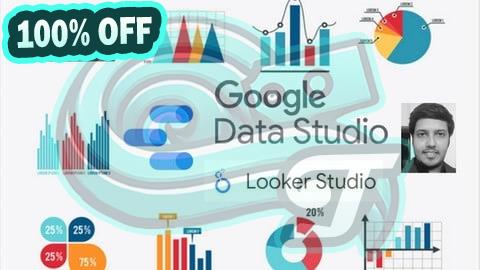 100% Free Coupon Looker Studio /Google Data Studio Complete Advanced Tutorial