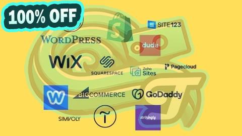 100% Free Coupon Master Website Creation - 15 Website Platforms in 1 Course!