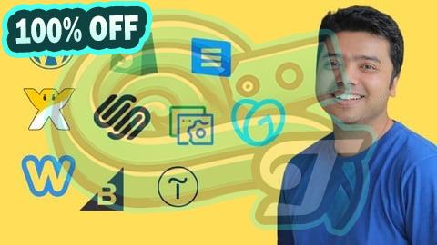 100% Free Coupon Master Website Creation - 15 Website Platforms in 1 Course!