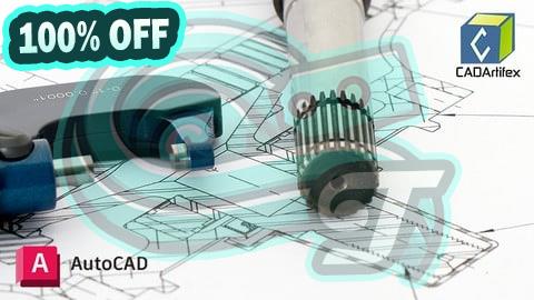 100% Free Coupon Mastering AutoCAD 2D & 3D for Beginners