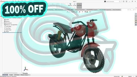 100% Free Coupon Mastering SOLIDWORKS (2024-25): A Complete Course